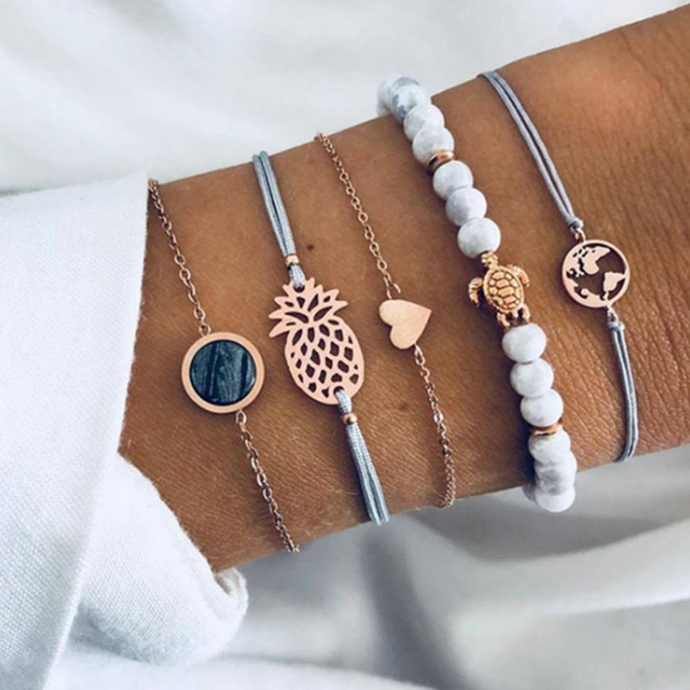 Set de pulsera de piña