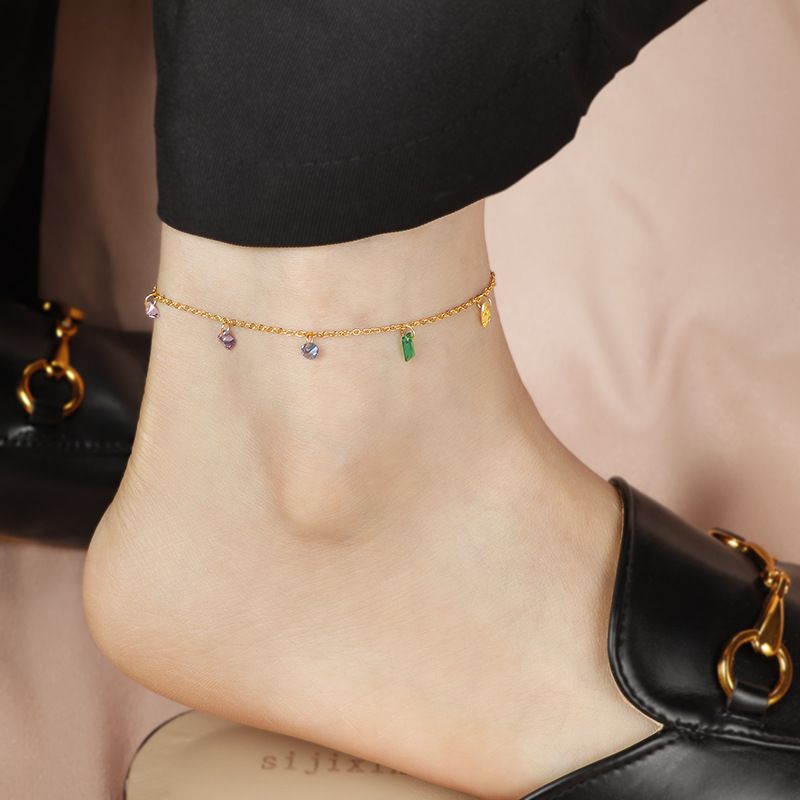 Tobillera de arcoíris